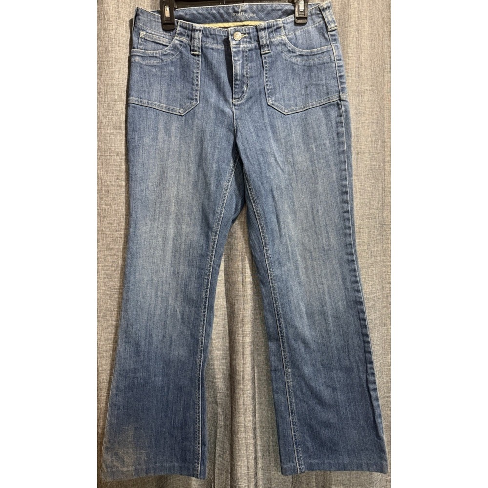 Victoria's Secret London Jean Womens Size 10 Wide Leg Flattering Back Stitch VTG